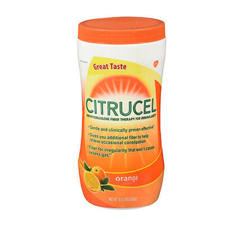Citrucel, Fiber Therapy Powder Orange, 30 Oz Citrucel