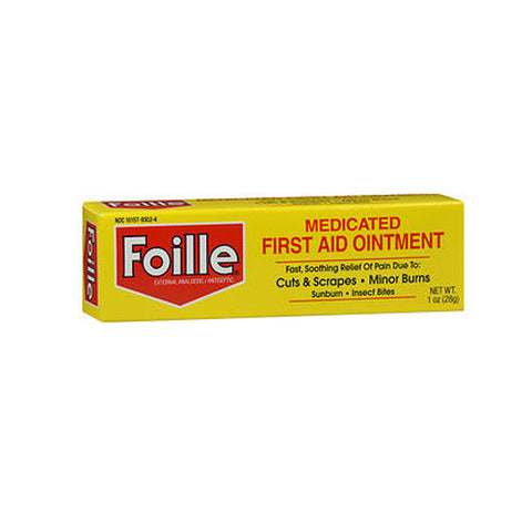 Foille, Medicated First Aid Ointment, 1 oz Foille