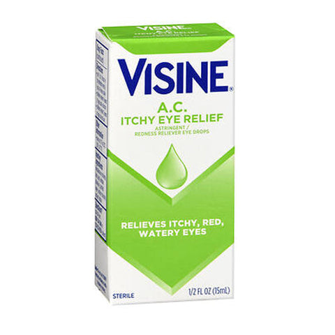Visine, A.C. Itchy Eye Relief Eye Drops, 0.5 Oz Visine