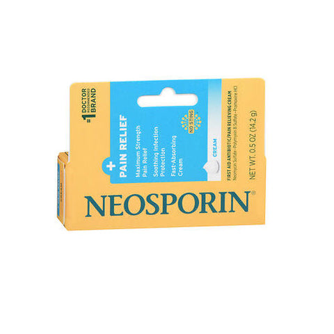 Neosporin, Plus Pain Relief Cream Maximum Strength, 0.5 Oz Neosporin