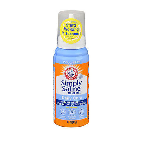 Arm & Hammer, Simply Saline Nasal Mist Daily Care Original, 1.6 Oz Arm & Hammer