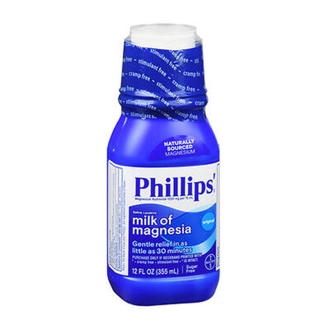 Bayer, Phillips Milk Of Magnesia Saline Laxative, Original 12 oz Phillips