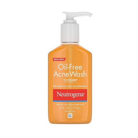 Neutrogena, Oil Free Acne Wash, 6 oz Neutrogena