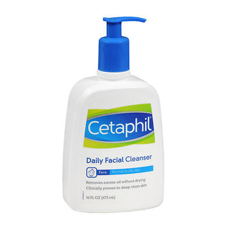Cetaphil, Daily Facial Cleanser For Normal To Oily Skin, 16 oz Cetaphil