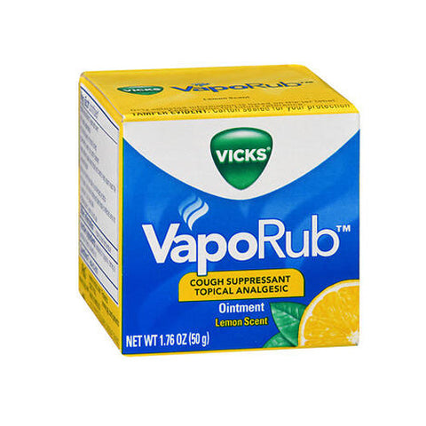 Vicks, Vaporub Ointment Lemon Scent, 1.76 Oz Vicks