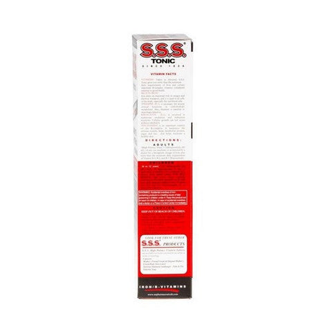 Sss Company, Tonic High Potency Iron B Vitamin Liquid, 20 Oz Sss Company