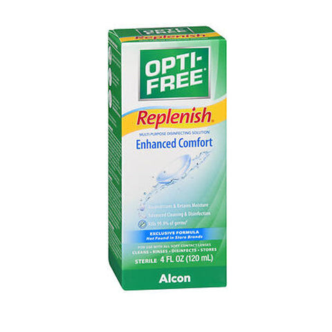 Systane, Opti-Free Replenishing Multipurpose Solution, 4 oz Opti-Free