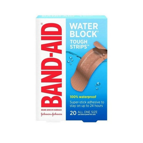 Band-Aid, Tough-Strips Waterproof Bandages, 20 each Band-Aid