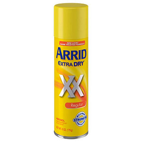 Arrid, Extra Dry Antiperspirant Deodorant Aerosol Regular, 6 Oz Arrid