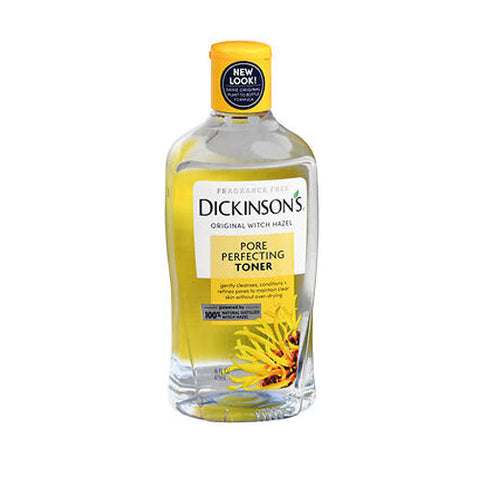 Dickinson's, Original Witch Hazel Pore Perfecting 100% Natural Toner, 16 Oz Dickinson's
