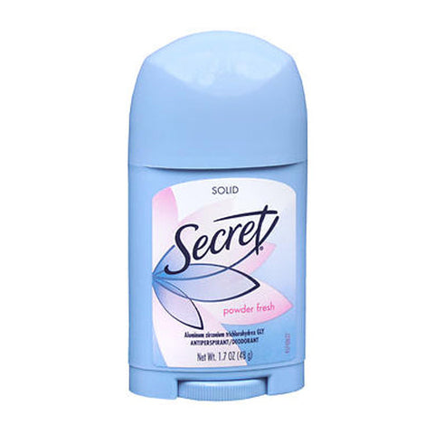 Secret, Antiperspirant Deodorant Solid Powder Fresh, 1.7 Oz Secret