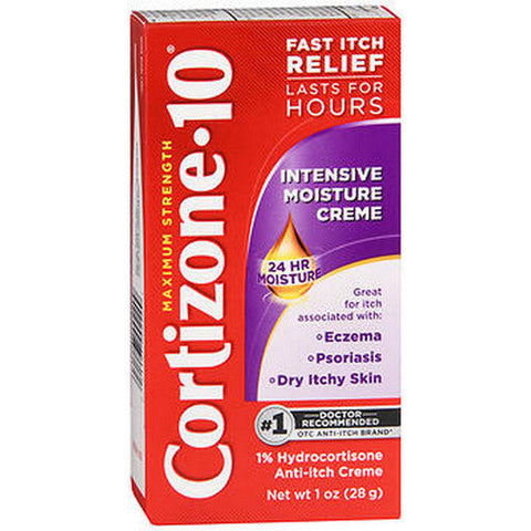 Cortizone-10, Intensive Healing Formula Anti-Itch Creme Maximum Strength, 1 Oz Cortizone-10