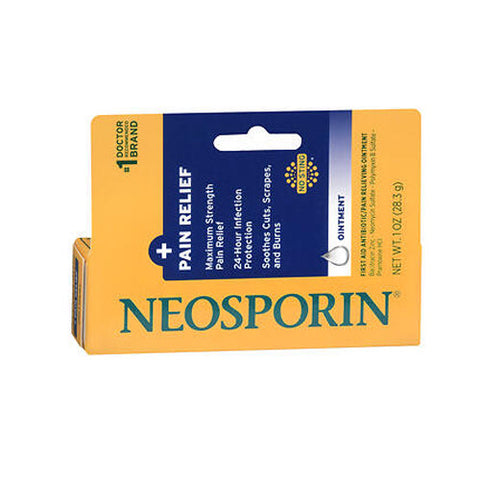 Neosporin, Plus Pain Relief Ointment Maximum Strength, 1 Oz Neosporin