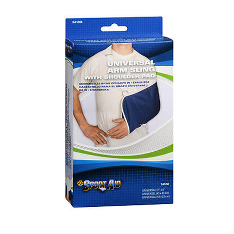 Sport Aid, Arm Sling With Shoulder Pad Universal, 1 Each Sport Aid