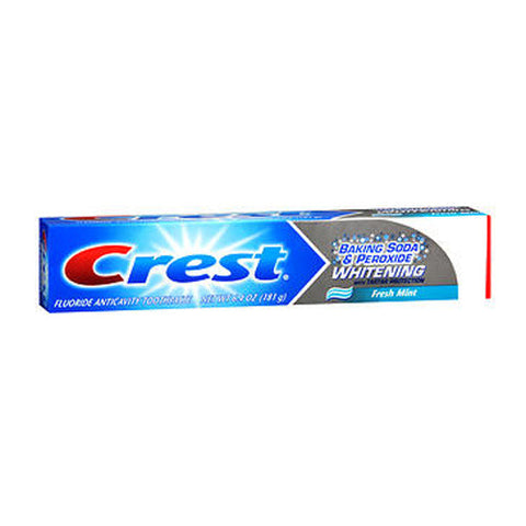 Crest, Baking Soda And Peroxide Whitening Toothpaste Fresh Mint, 6.4 Oz Crest