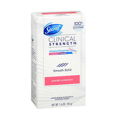 Secret, Clinical Strength Advanced Anti-Perspirant Deodorant Powder, Protection Scent 1.6 oz Secret