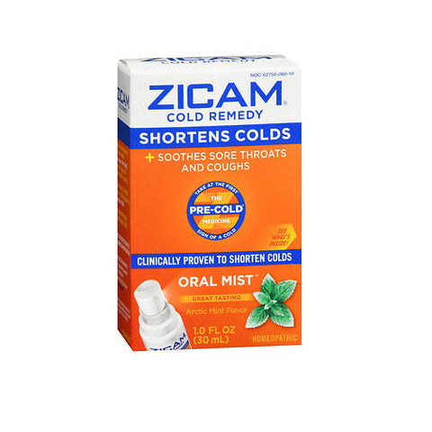 Zicam, Cold Remedy Oral Mist Arctic Mint Flavor, 1 Oz Zicam