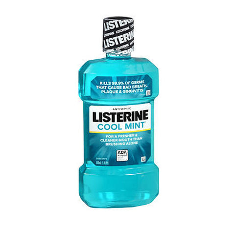 Listerine, Antiseptic Mouthwash Cool Mint, 500 Ml Listerine