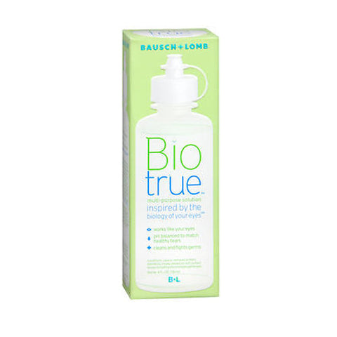 Bausch + Lomb, Bio-True Multipurpose Solution For Soft Contact Lenses, 4 oz Bausch + Lomb