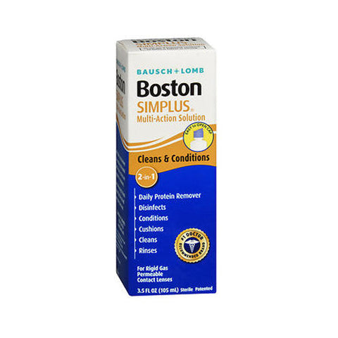 Bausch + Lomb, Bausch And Lomb Boston Simplus Multi-Action Solution, 3.5 oz Bausch + Lomb
